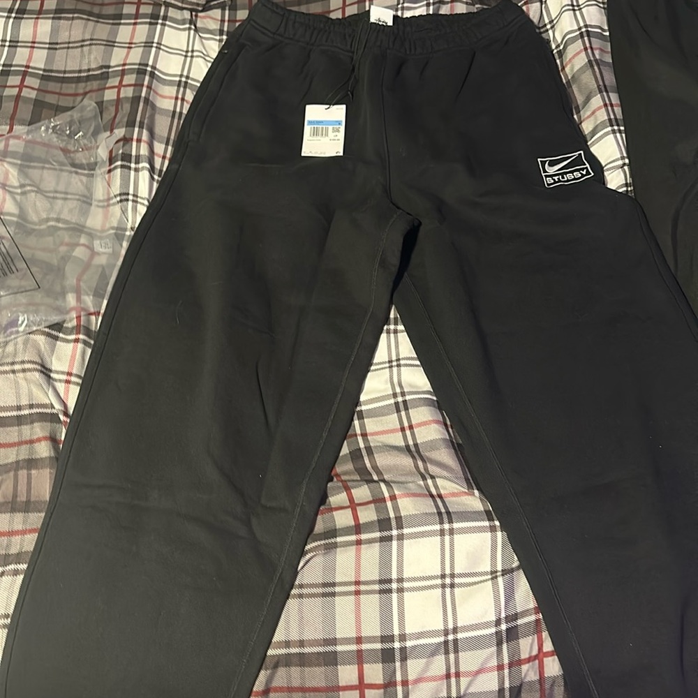 Stusy x Nike FW 23 Men’s Medium Black Sweatpants